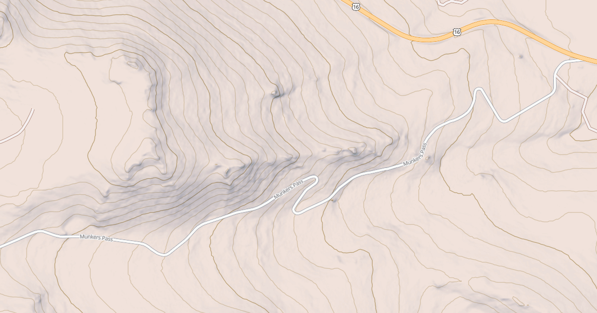 Map preview of MUNKRES PASS