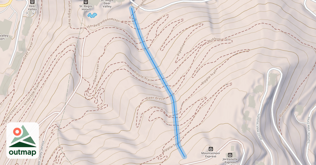 Map of Silver Hill