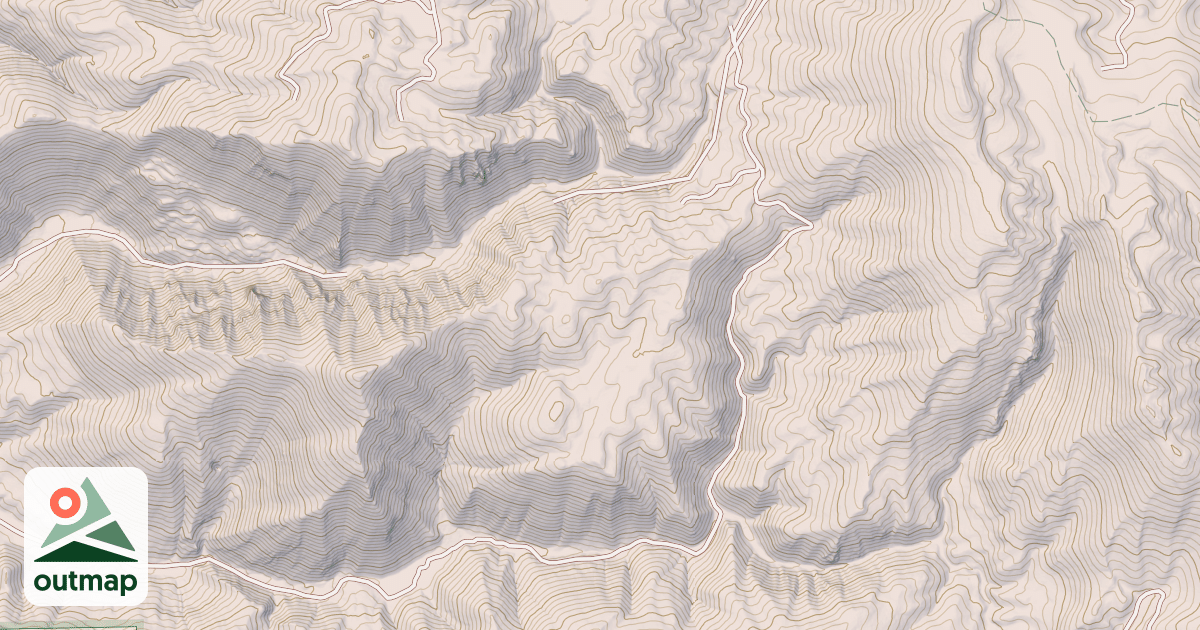 Map of BIG CANYON