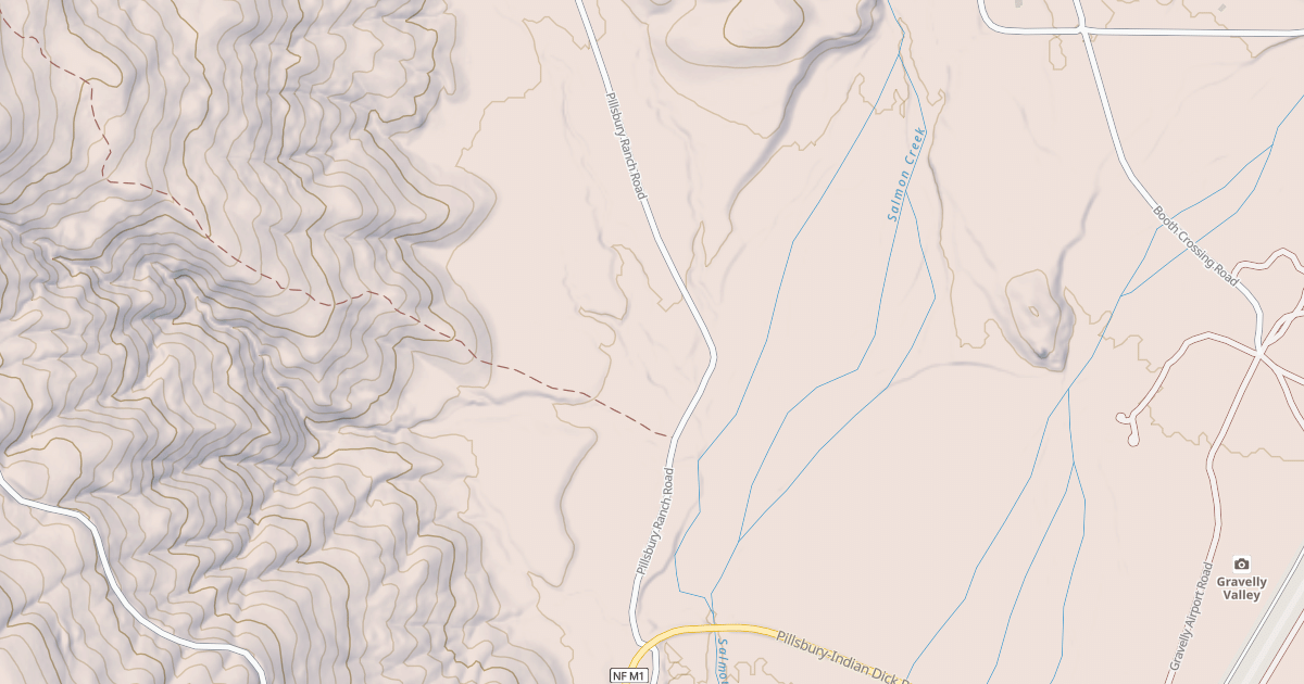 Map preview of PILLSBURY RANCH
