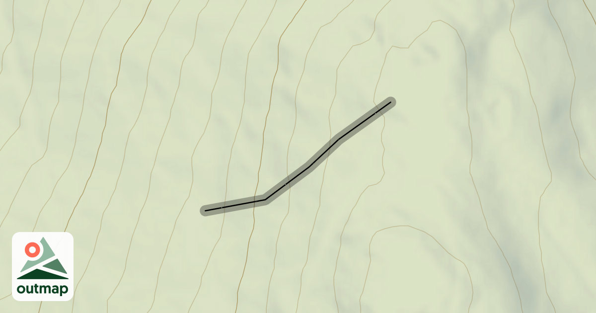 Map of Upper Hansen Chase