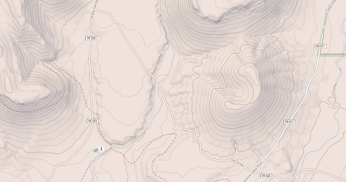 Map preview of GRASS VALLEY ATV TRAIL