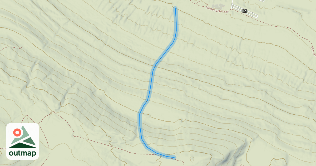 Map of Copper Run