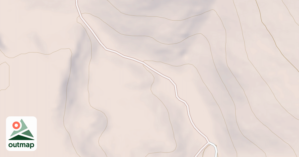 Map of UPPER SQUIRREL HOLLOW