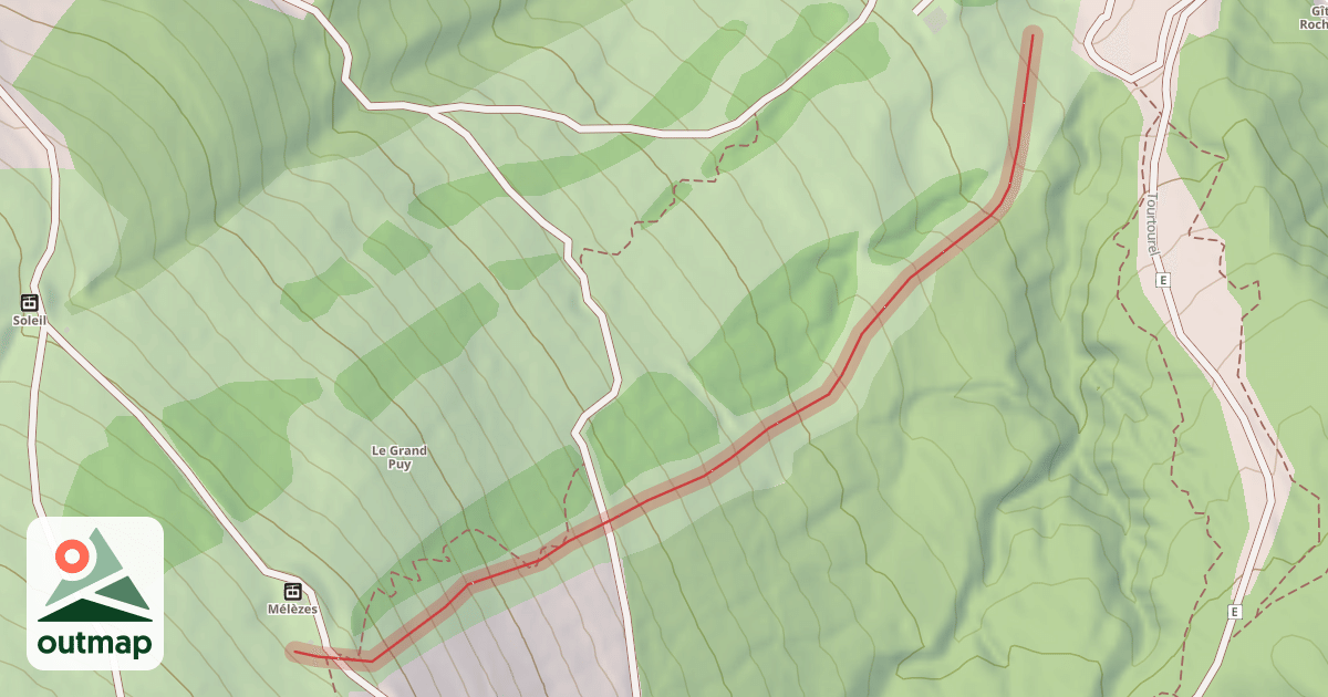 Map of Plan Vallon