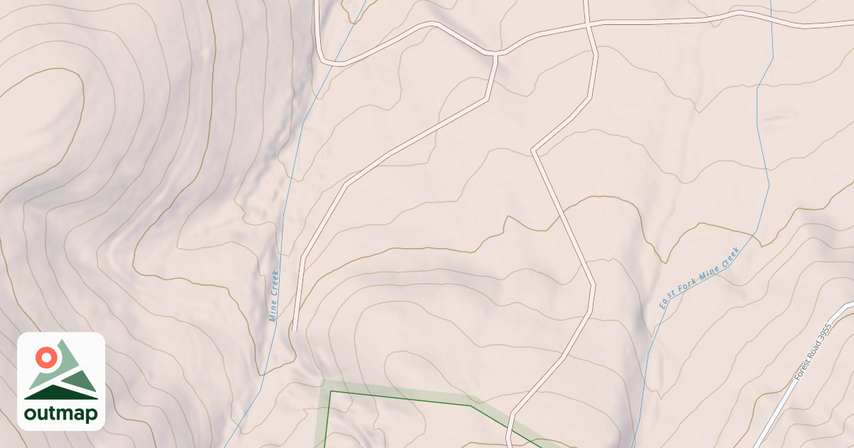Map of BLACK BUTTE MINE