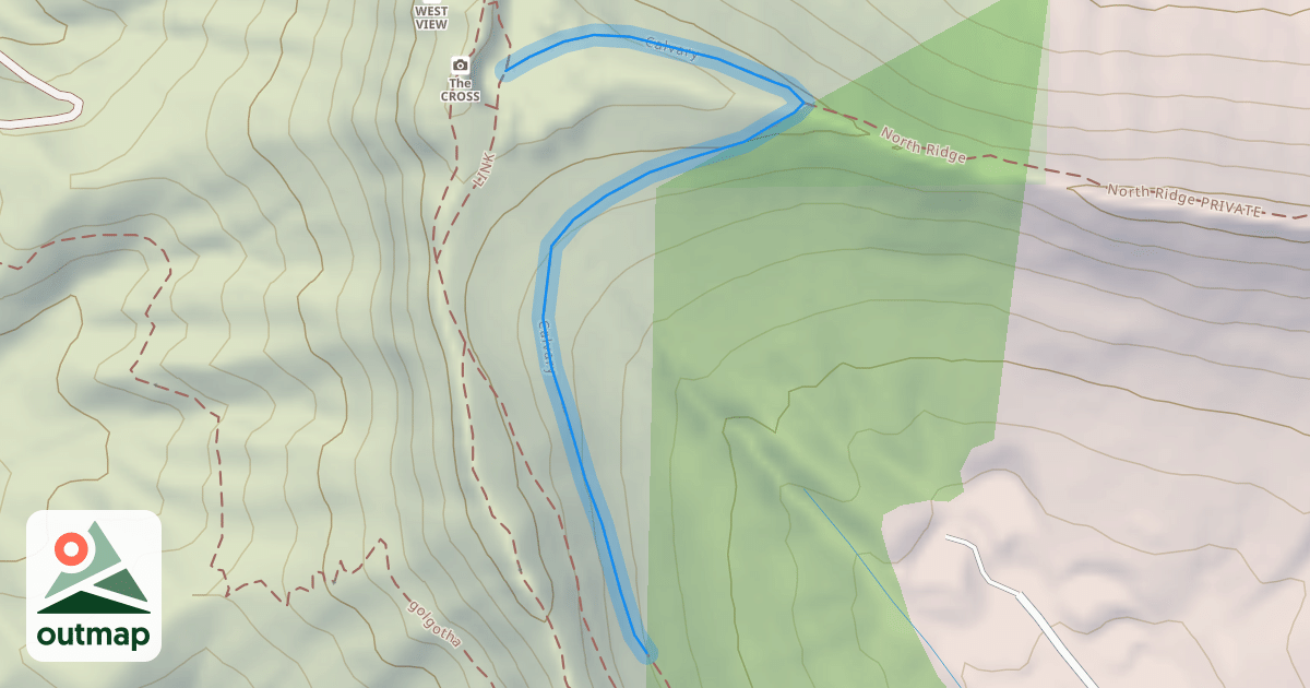 Map of Calvary