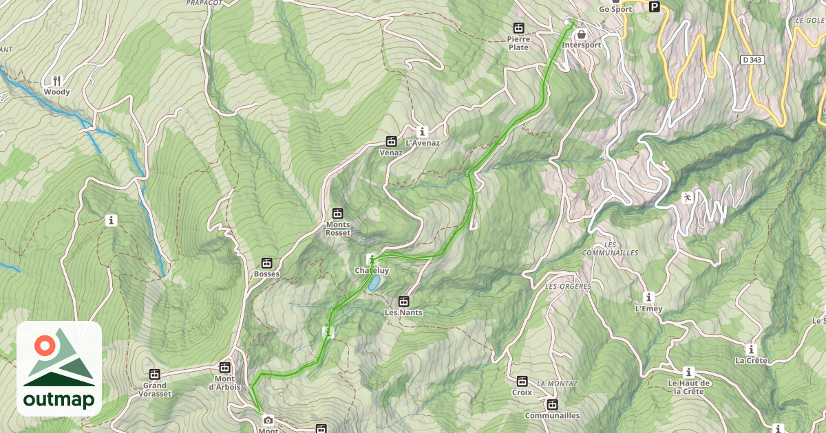 Map of Chateluy