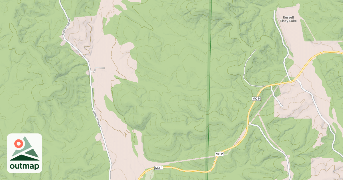 Map of EAST BOUNDARY