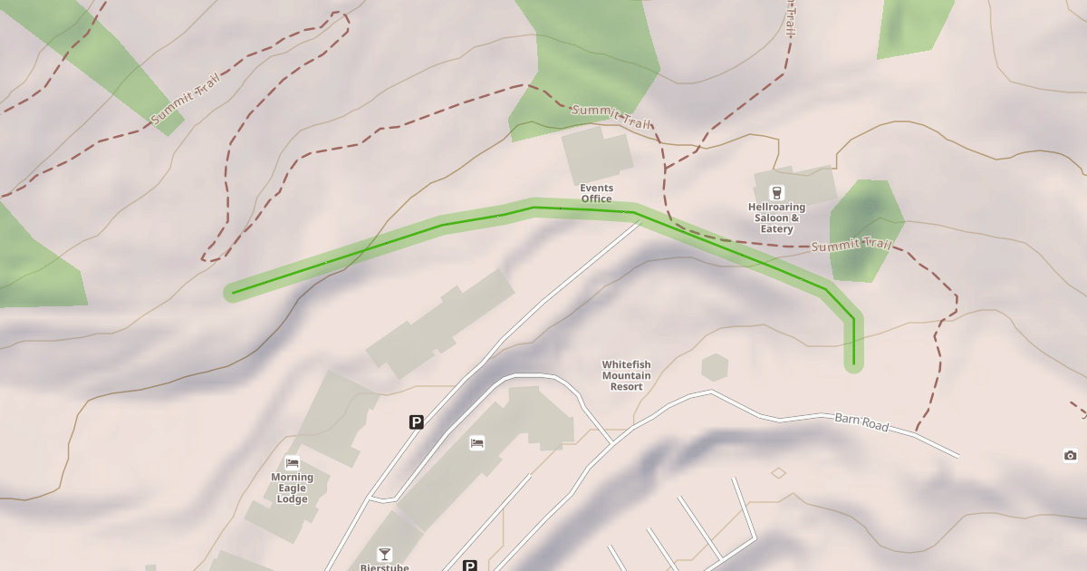 Map preview of Ski Way