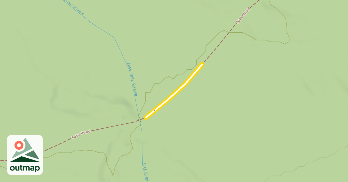 Map of Tote Road
