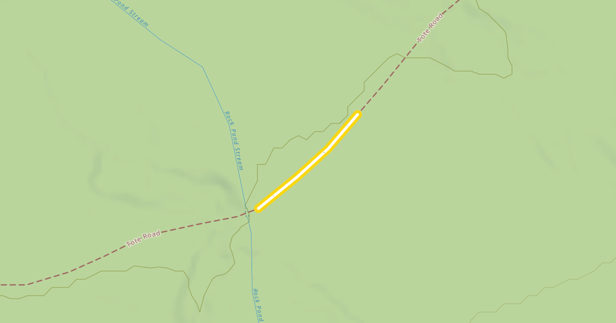Map preview of Tote Road