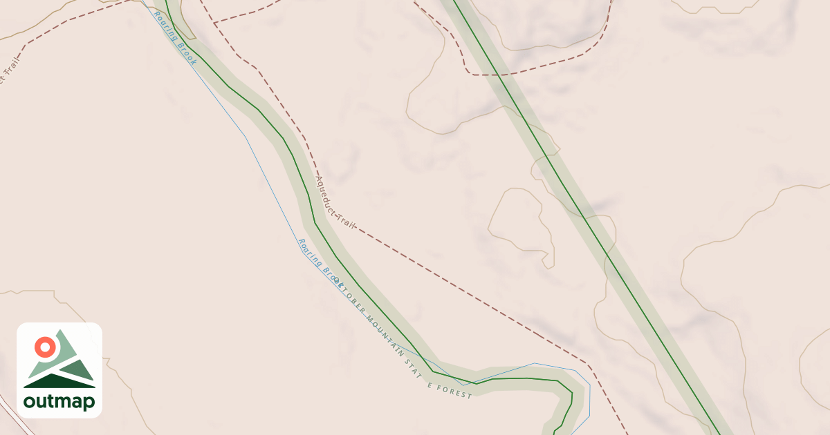 Map of Aqueduct Trail