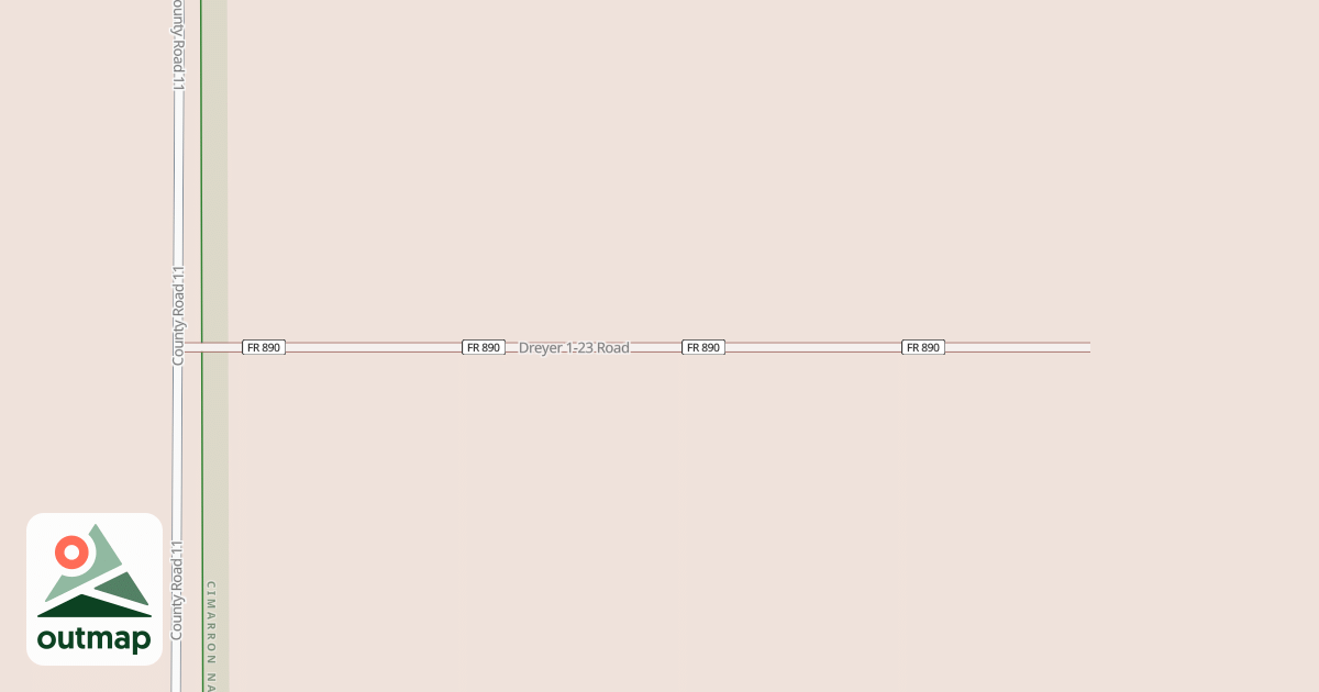 Map of DREYER 1-23