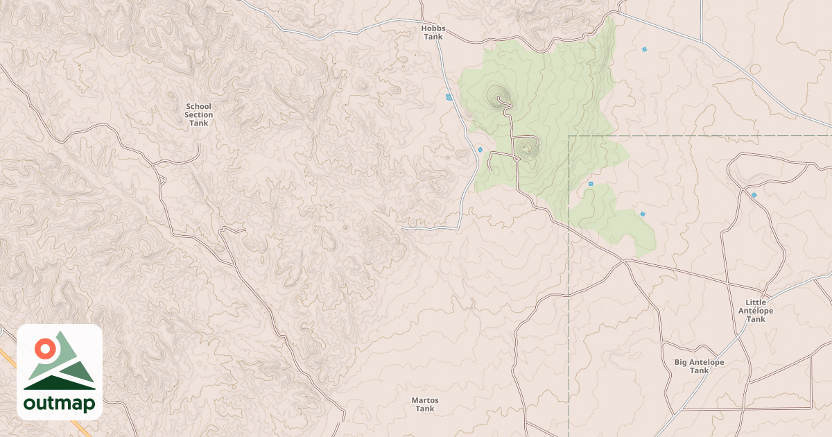 Map of BLM National GTLF Public Motorized Roads 6a1b1354-d568-4531-803c-6281585573de