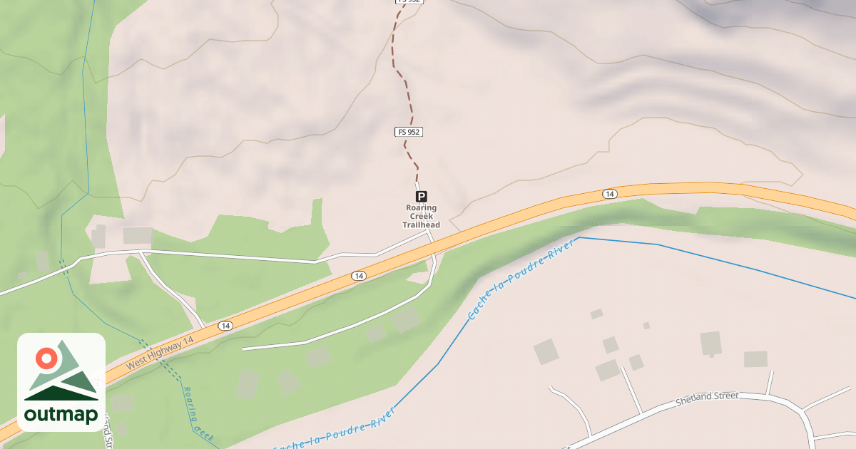 Map of BIG NARROWS REC RES