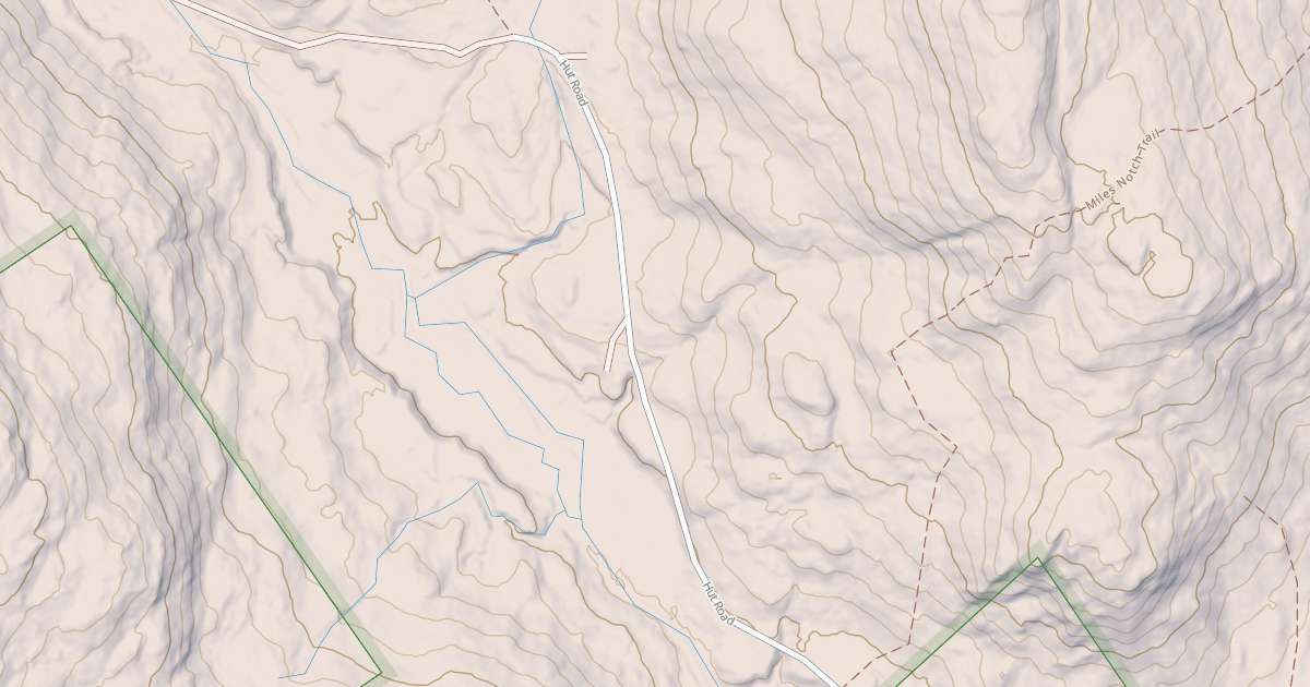Map preview of Great Brook Trail