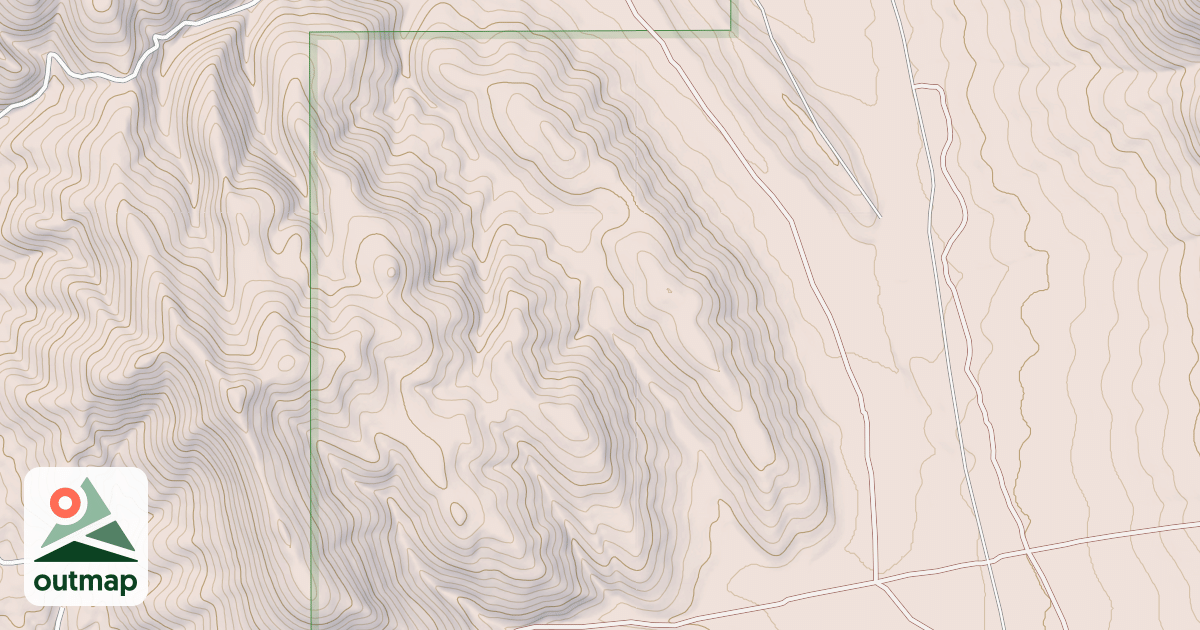 Map of DRY VALLEY