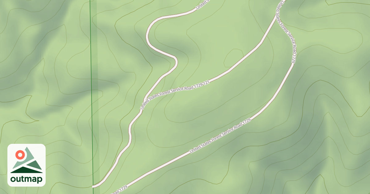 Map of USFS Motor Vehicle Use Map Roads {F27B9555-FA4C-4787-ABC3-22EBEAB53493}