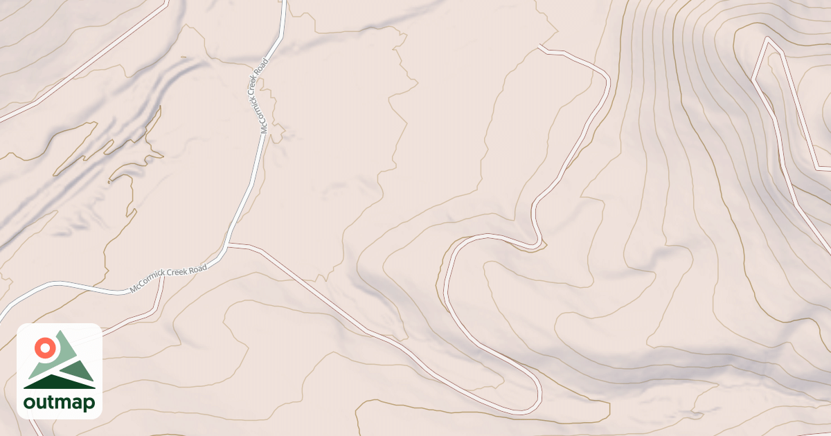 Map of FAVORITE SPUR