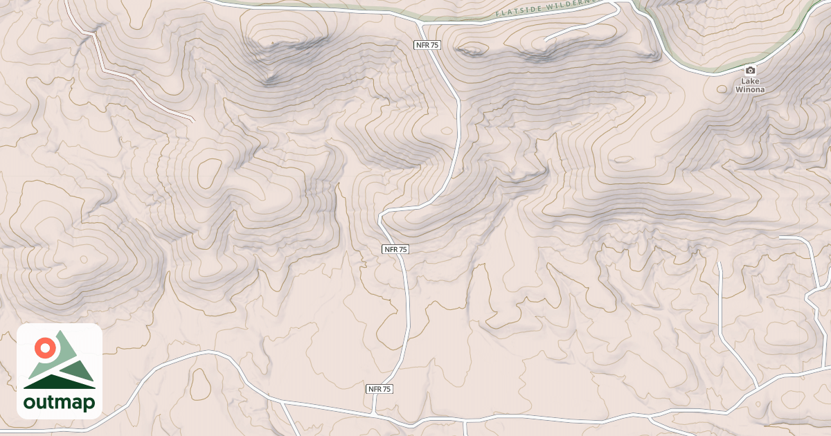 Map of CRYSTAL MOUNTAIN