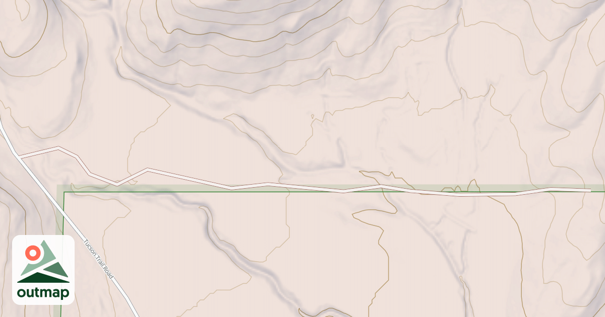 Map of USFS Motor Vehicle Use Map Roads {E71C8823-0D25-45C3-950C-92F1AD70B40B}