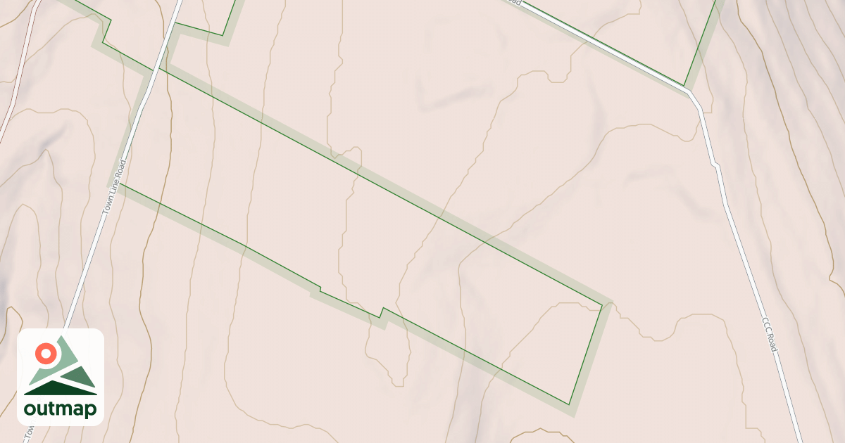 Map of Snowmobile Trail #1