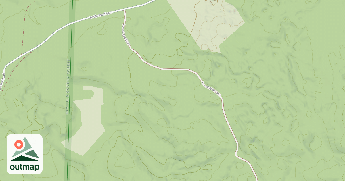 Map of FR 247