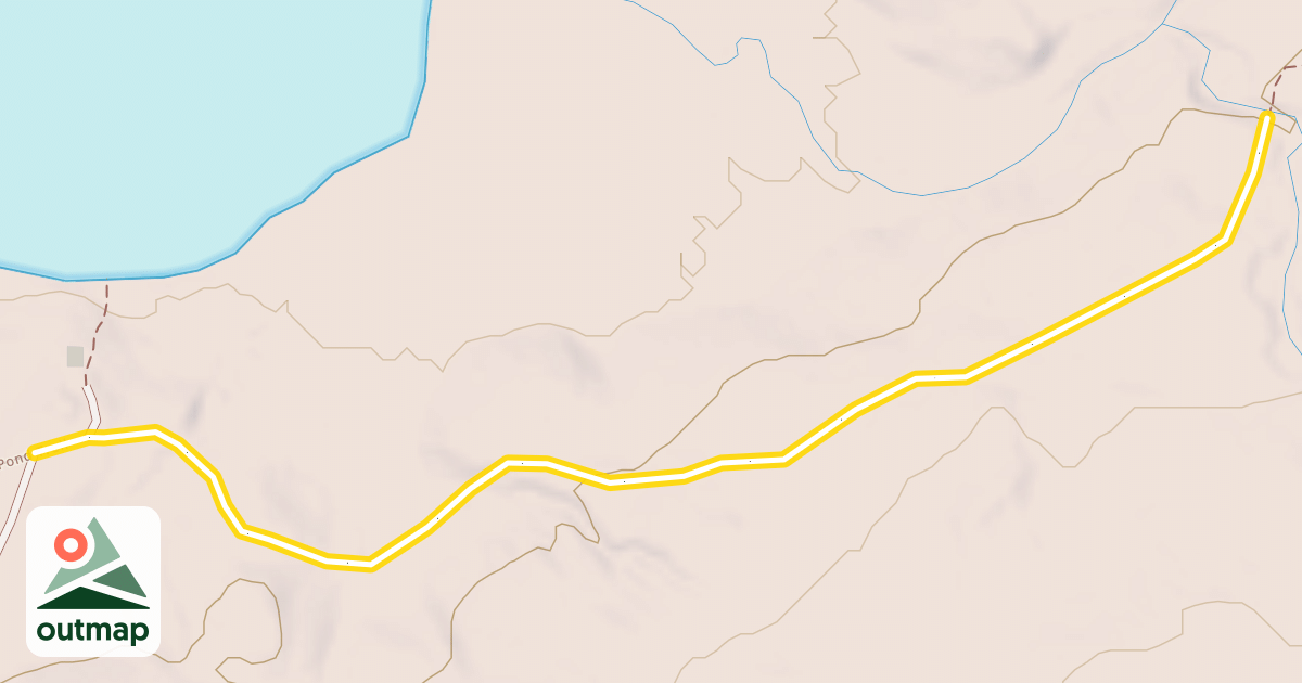 Map of Long Pond Trail