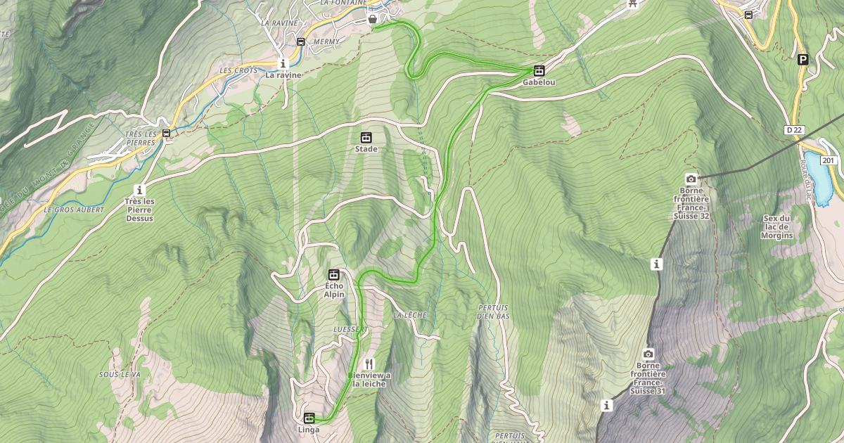 Map preview of La Leiche