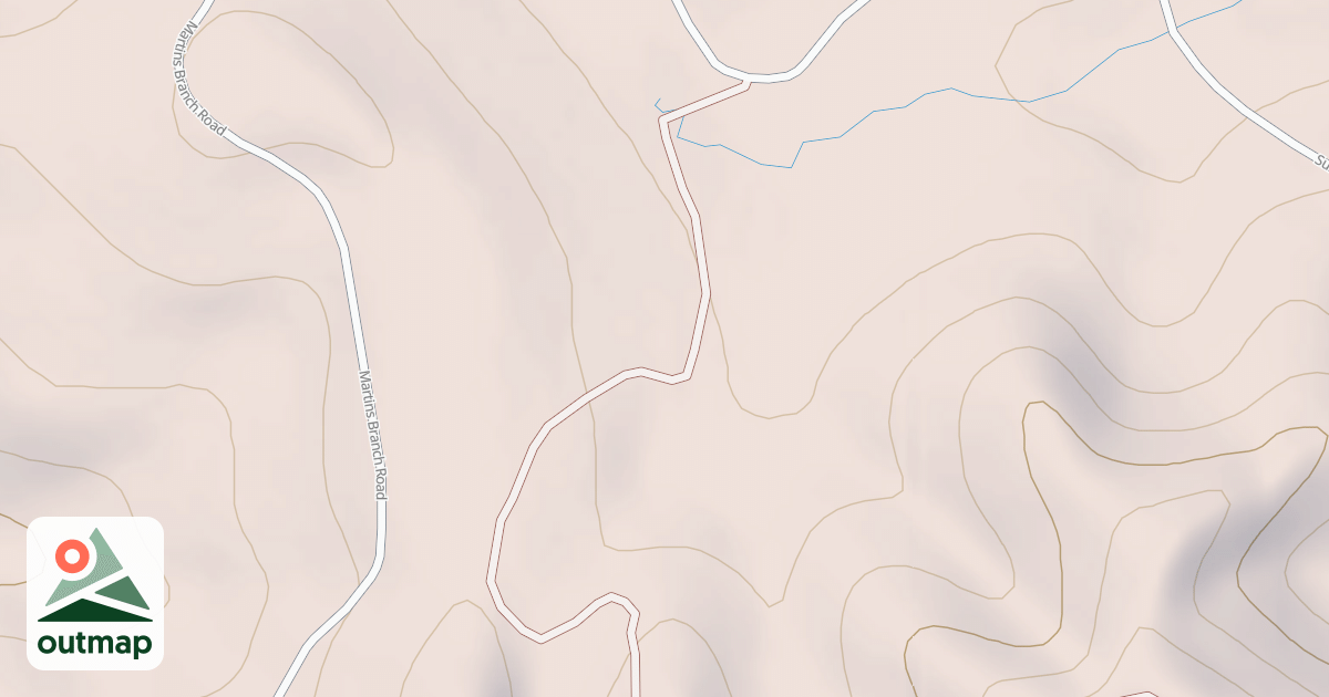 Map of White Sulphur Ohv Trail - A