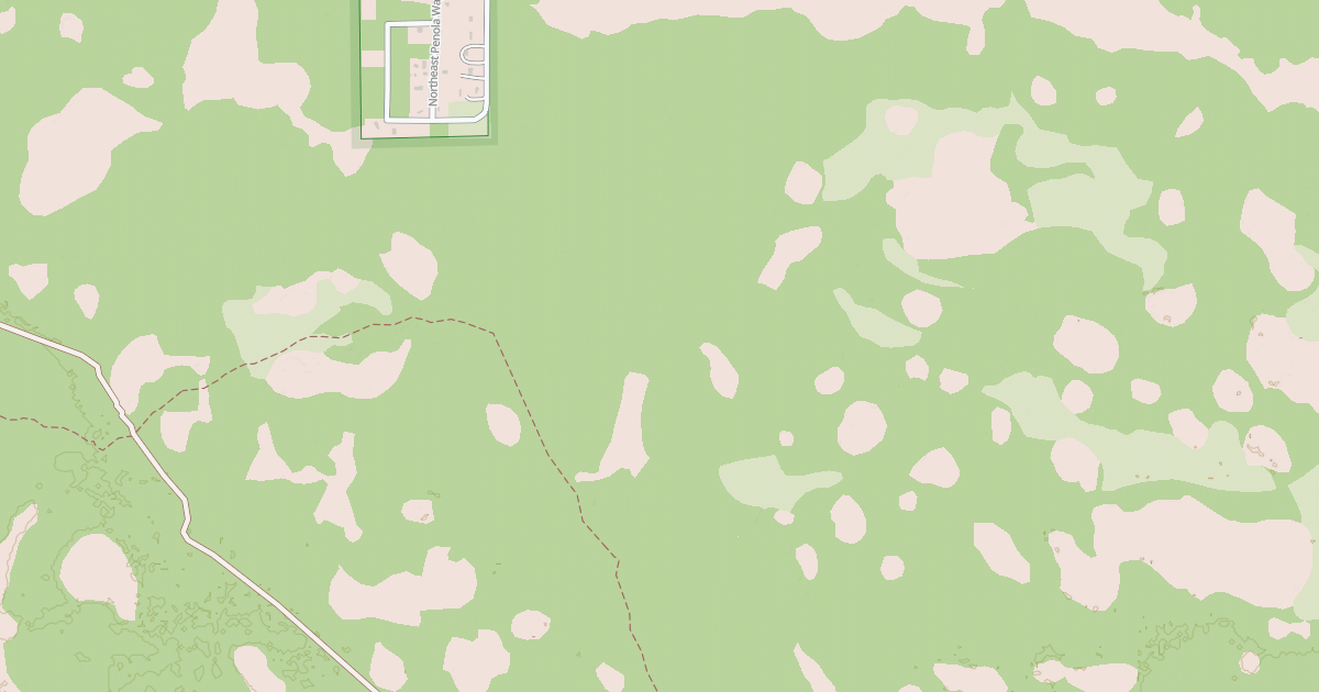 Map preview of USFS National Forest System Roads {BFAA07DC-5267-4320-83EA-1A2A583A8113}