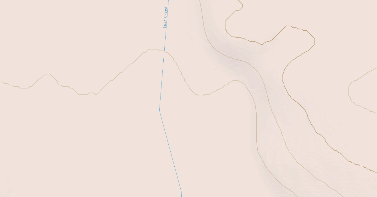 Map preview of Lost Creek Trail