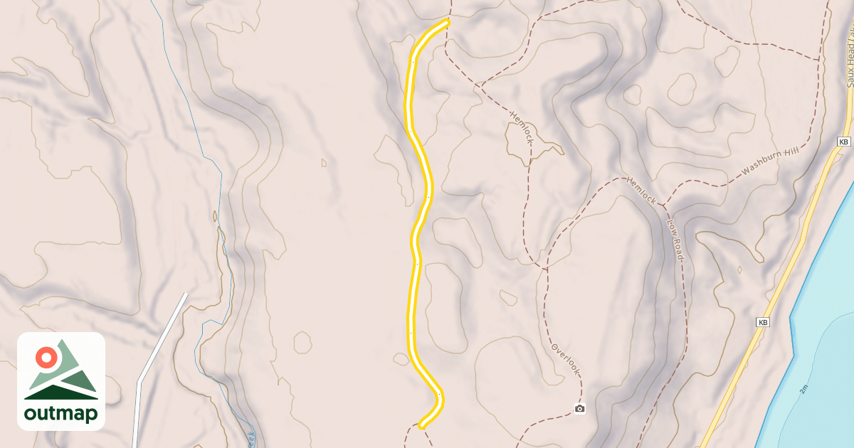 Map of Corkscrew