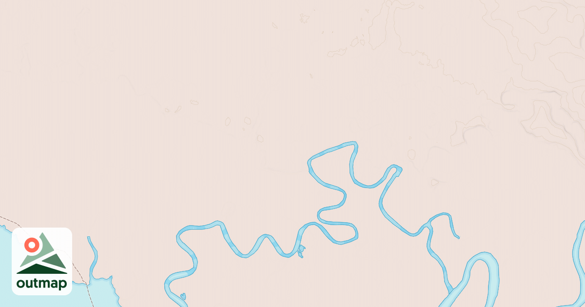 Map of Iditarod National Historic Trail