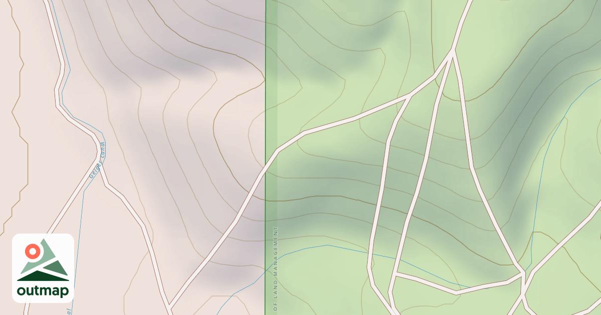 Map of BLM National GTLF Public Motorized Roads 66b8b81b-c0cb-4cb7-847e-2d53b0378a5f