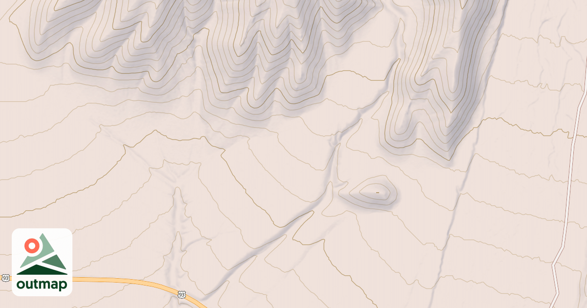Map of BLM National GTLF Public Motorized Roads 03a5a6fc-bf65-47c6-8b5e-1e3dc6fd778e