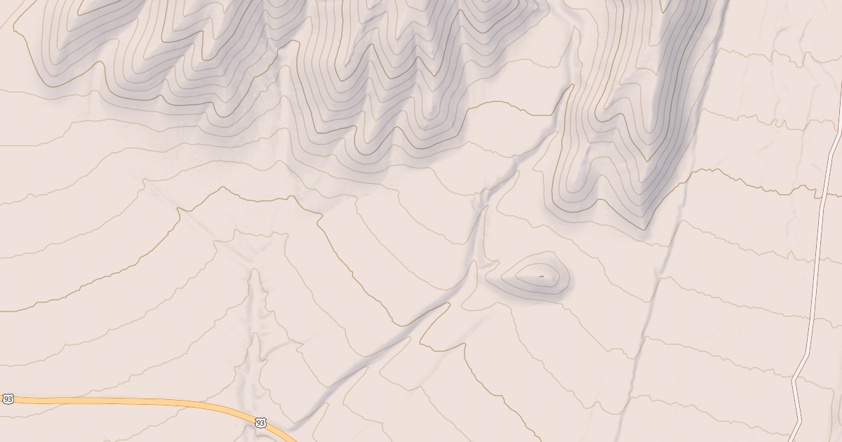 Map preview of BLM National GTLF Public Motorized Roads 03a5a6fc-bf65-47c6-8b5e-1e3dc6fd778e