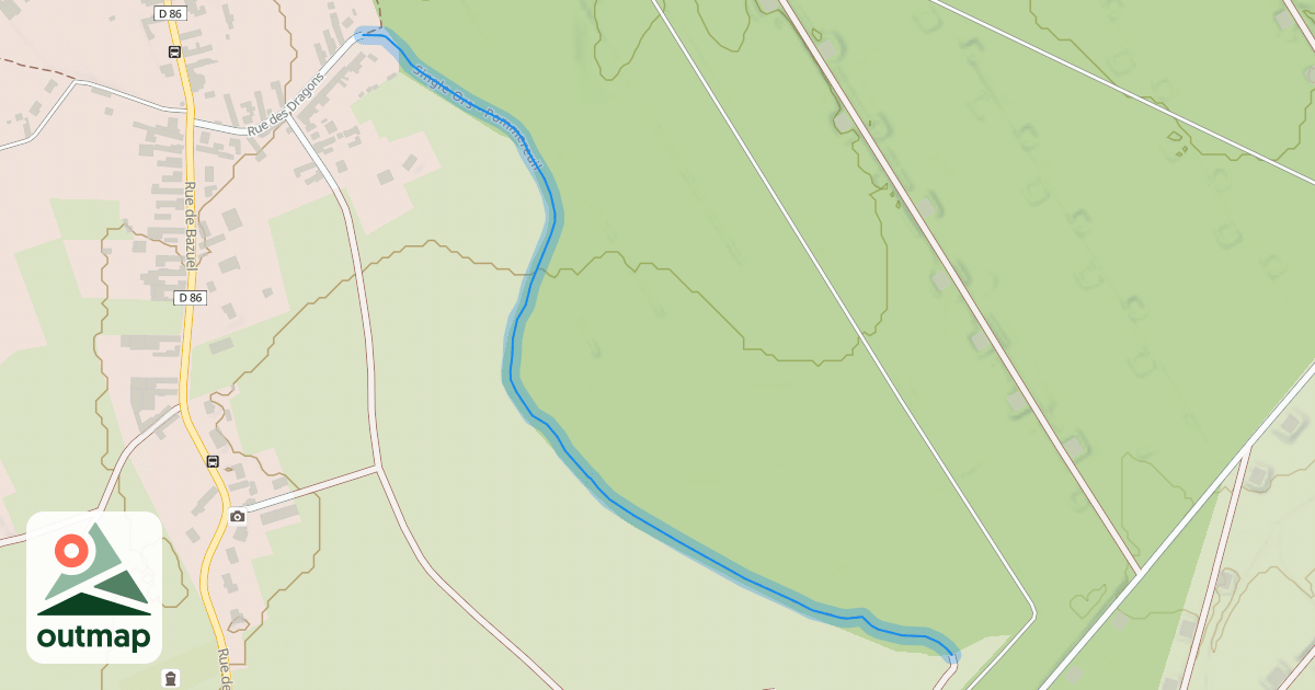 Map of Single Ors - Pommereuil