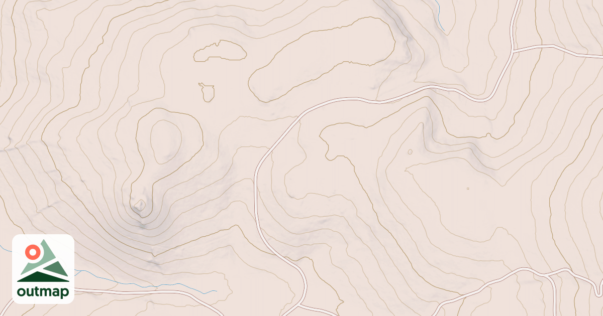 Map of CAMPBELL SPUR