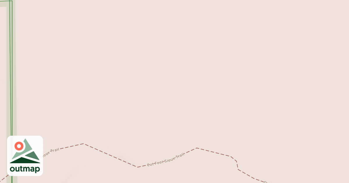 Map of DINNER CREEK SPUR HB