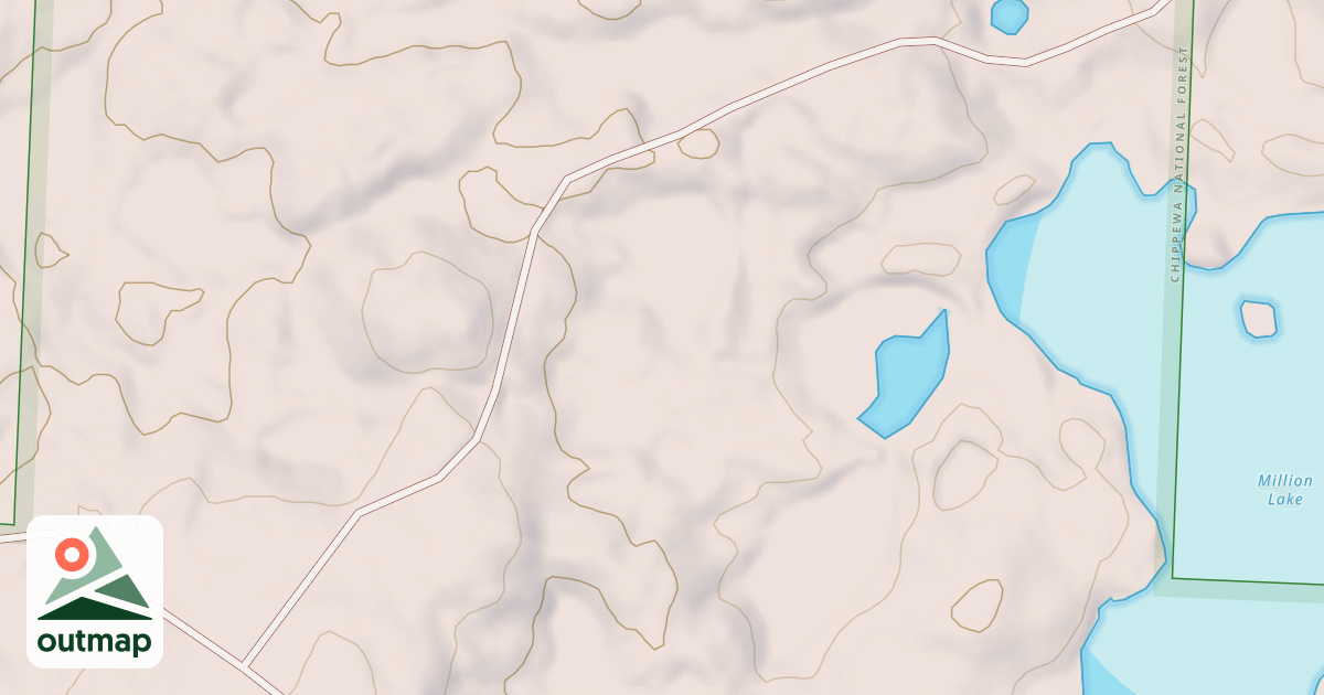 Map of EAST HOWARD LAKE SPUR A