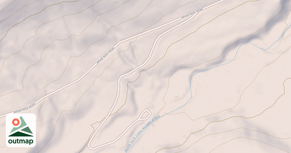 Map of LITTLE BADGER DISPERSED