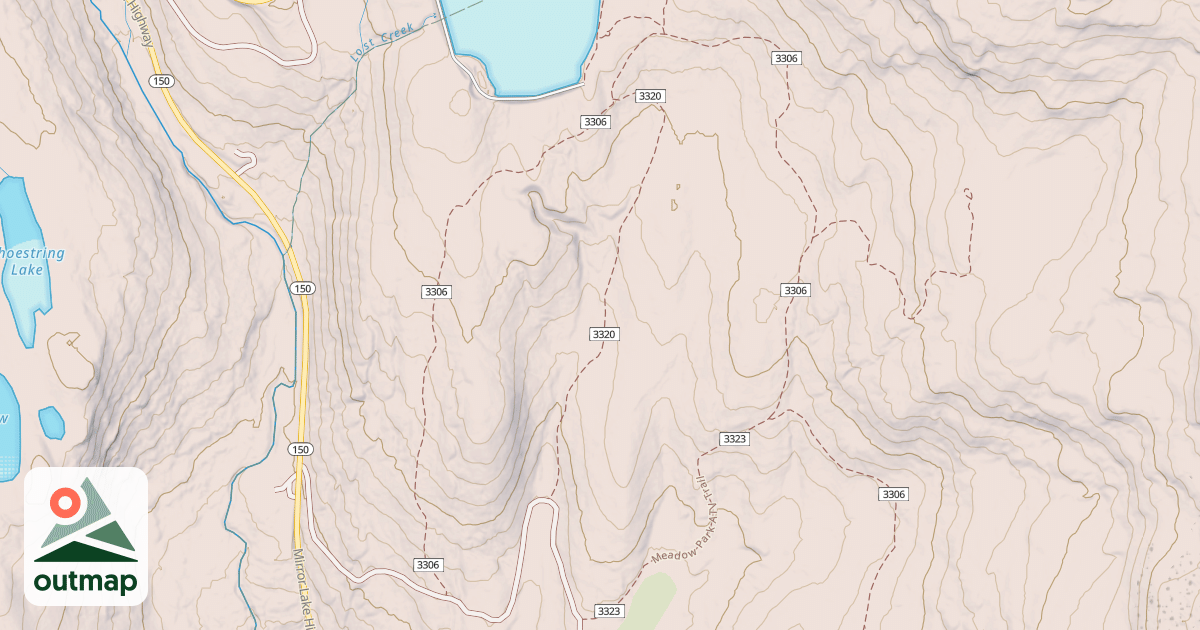 Map of Broadhead Loop Atv