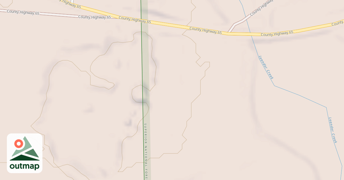 Map of FH 14 SPUR 717