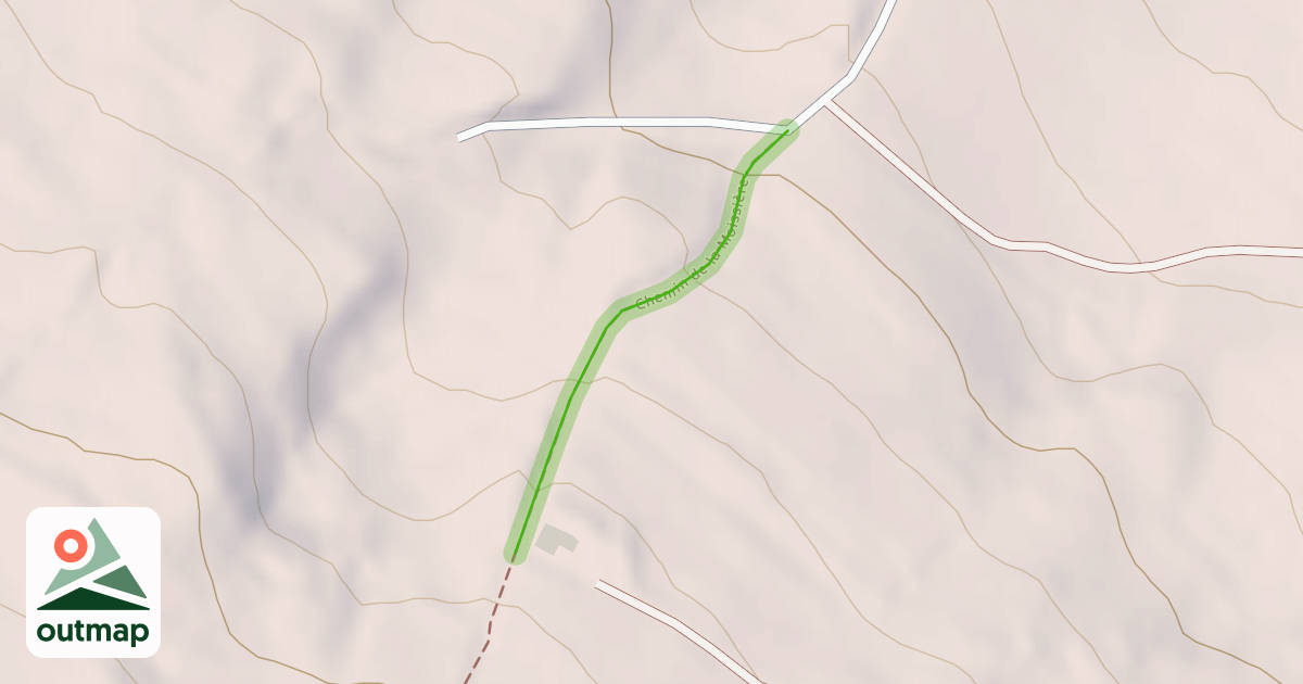 Map of Chemin de la Moissière