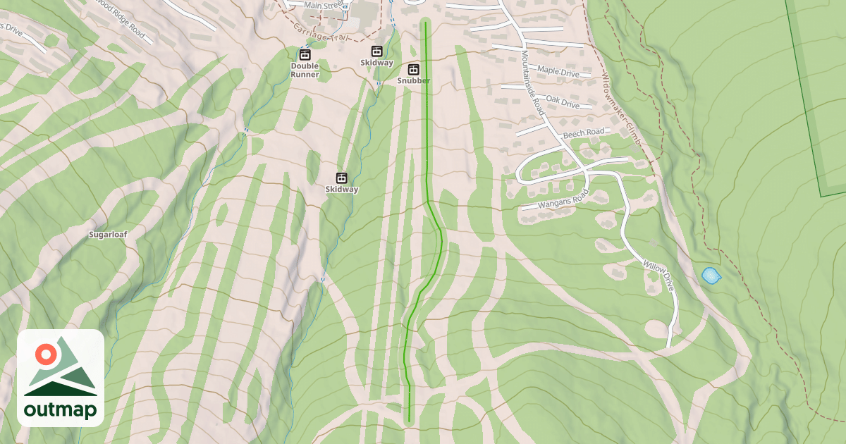 Map of Lower Whiffletree