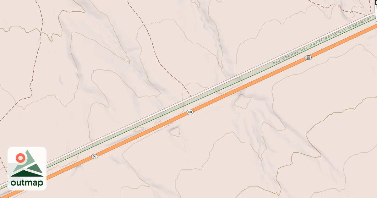Map of Anthony S. Armijo Trail