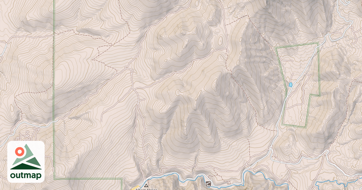 Map of Thorne Spring