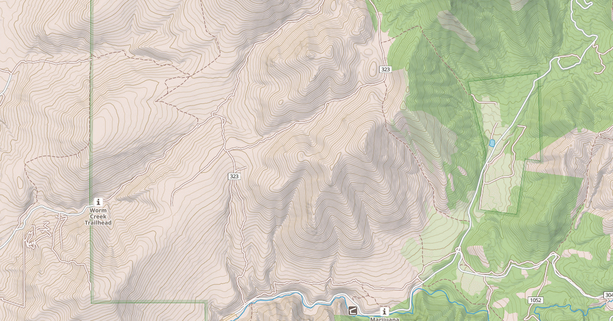 Map preview of Thorne Spring